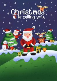 Christmas is calling you.