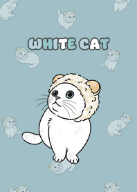 whitecat2 - water blue .jp