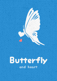 Butterfly & heart ver_Blue1