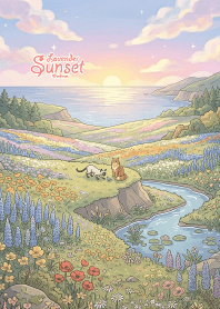 Lavender Sunset Wanderers