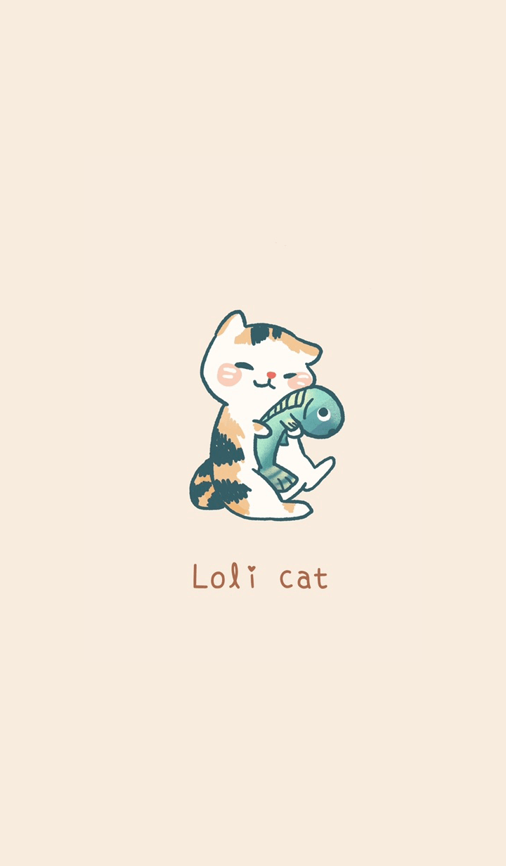 Loli and fish