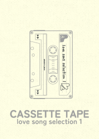 Cassettetape_love sekibaniro