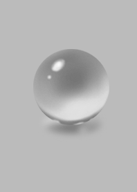 シンプルビー玉グレー
