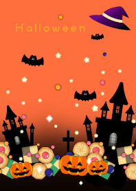 Halloween theme orange