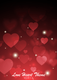 Love Heart Theme -RUBY RED-