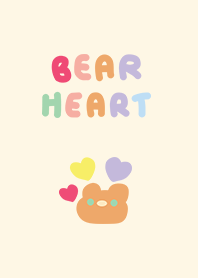BEAR HEART (minimal B E A R H E A R T)