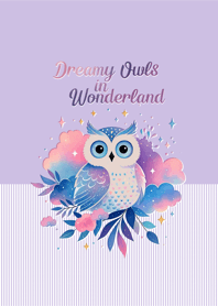 Dreamy Owls in Wonderland