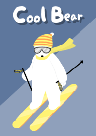 Cool Skiing Bear