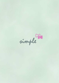 Ribbon watercolor'Dullness Green'