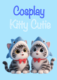 แมวน้อยคอสเพลย์ (สีฟ้า)