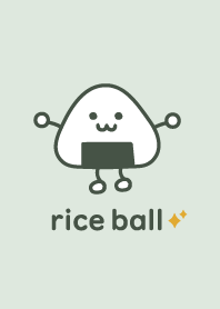 rice ball Glitter'Green'