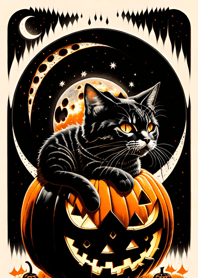 halloween cat c7D0f3