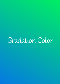 Gradation Color *Blue&Green 2*