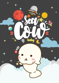 Sea Cow Galaxy Night