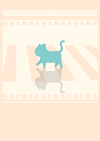 cat zebra crossing J-beige (Be4)