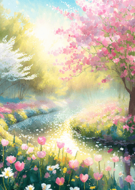 Beautiful real scenery(Spring-636)