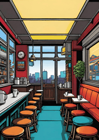 Cozy Coffee shop 0D5A9e