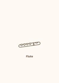 Eu amo a flauta