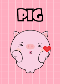 Mini Cute Pink Pig Theme