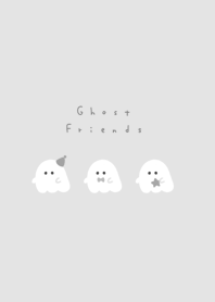 Ghost Friend/ light gray monochrome