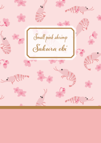 Small pink shrimp Sakura ebi!