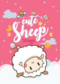 Cute Sheep Galaxy Rouge