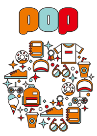 Designed With Pop And Color Icons Line Theme Line Store