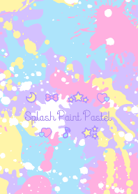 Splash paint Pastel