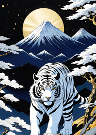 Harimau Putih Cahaya Bulan sgW0h