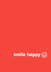 smile happy:)red