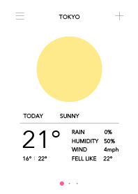 Weather app