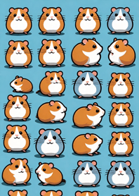 Banyak sekali hamster! 268