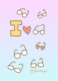 Óculos de amor louco