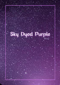 幻想的★紫色に染まる空