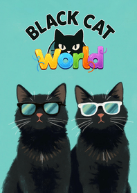 Cute Black Cat World - JP67