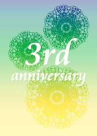 3rd anniversary