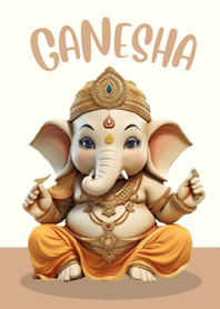 พระพิฆเนศ ธีมสีเหลือง