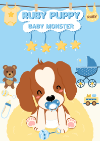 Ruby Puppy - Baby Monster