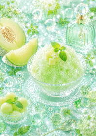 Mint Melon Dessert | Bitasui
