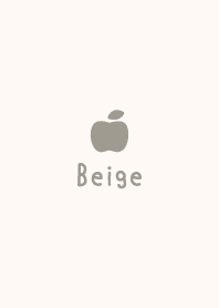 Apple -Beige-