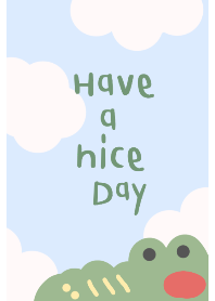 cute-have a nice day green