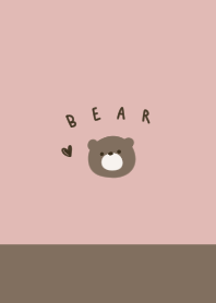 Strawberry chocolate. Bear.