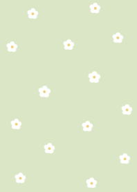 flower pattern #naturalgreen2