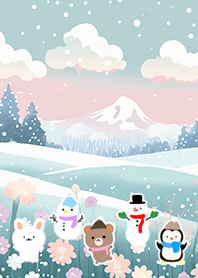 Kawaii scandinavian style(Winter-539)