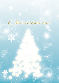 Light Blue : White Christmas theme