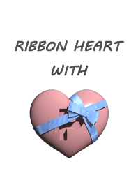 P+RIBBON HEART