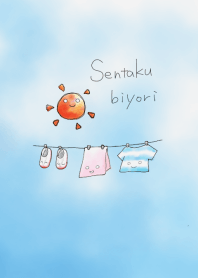 Simple hang out the laundry.