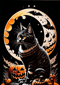 halloween cat 9EB51B