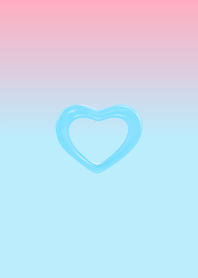 Jelly Heart Blue & Pink