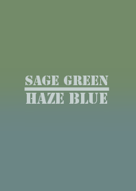 Sage Green & Haze Blue Theme (JP)